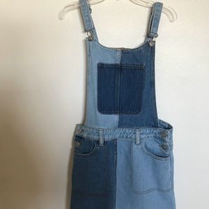Pacsun denim overall dress